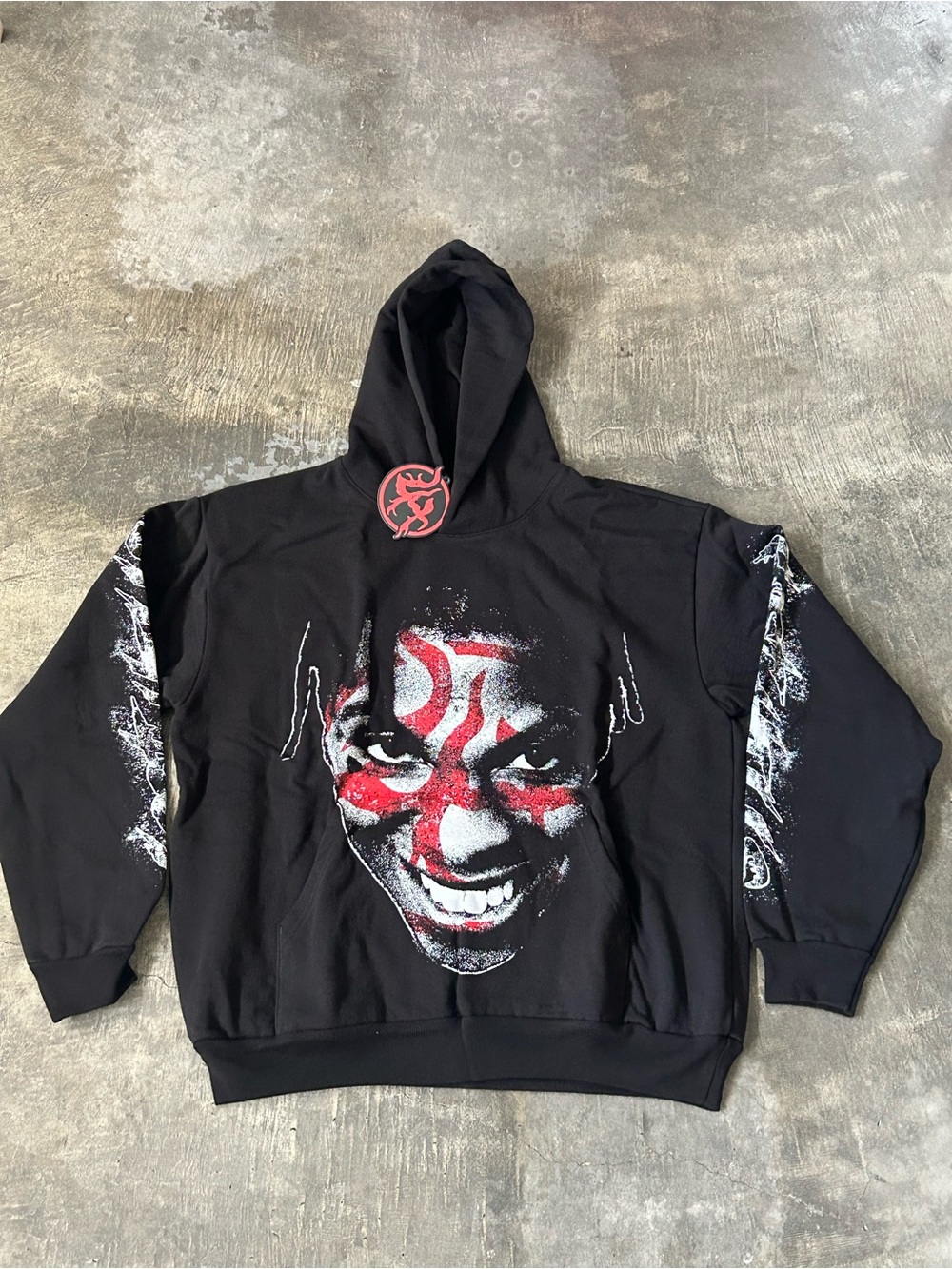 Lost Hills x NBA Youngboy - Evil Smile Graphic Hoodie